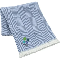 Brooks Brothers Coastal Throw Blanket