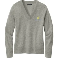 Brooks Brothers Cotton Blend V-Neck Sweater - Ladies'