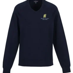 Brooks Brothers Cotton Blend V-Neck Sweater - Men's