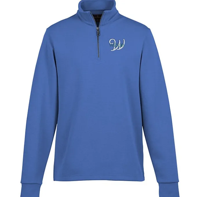 Brooks Brothers Double Knit 1/4-Zip Pullover