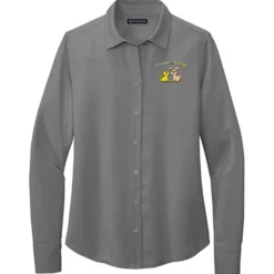 Brooks Brothers Full Button Satin Blouse