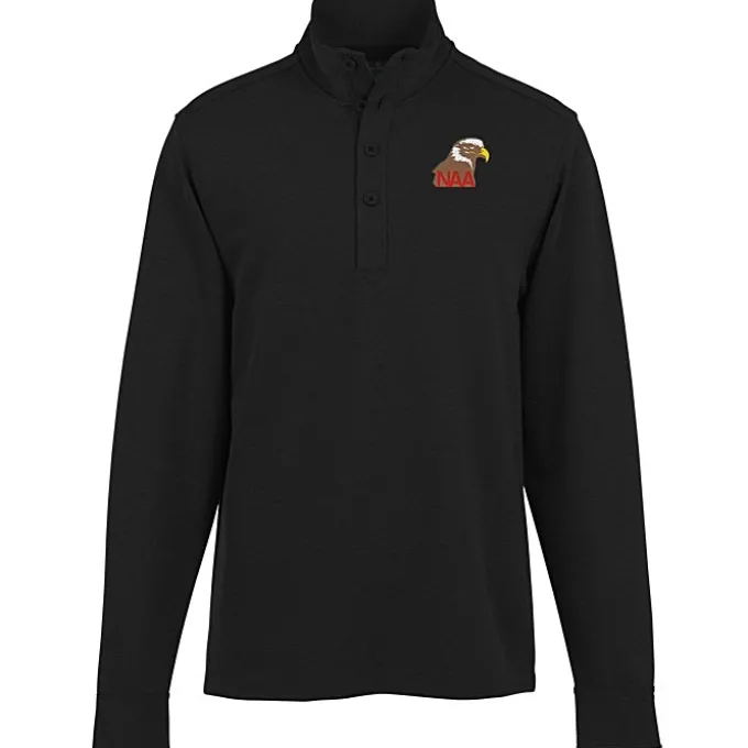 Brooks Brothers Mid Layer Stretch 1/2-Button Fleece Pullover - Men's