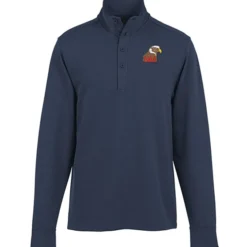 Brooks Brothers Mid Layer Stretch 1/2-Button Fleece Pullover - Men's