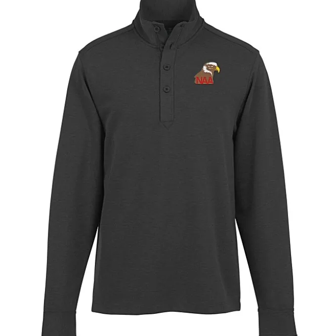 Brooks Brothers Mid Layer Stretch 1/2-Button Fleece Pullover - Men's