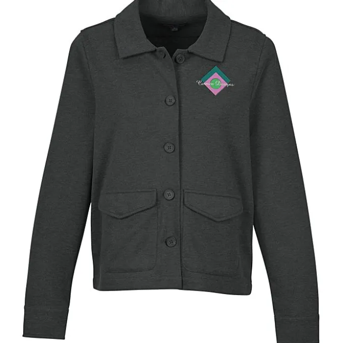 Brooks Brothers Mid Layer Stretch Button Jacket - Ladies'