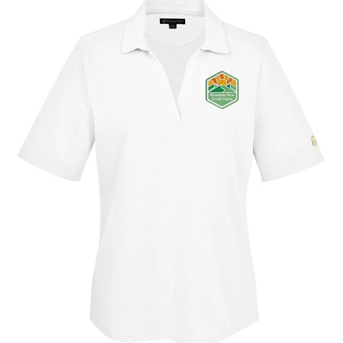 Brooks Brothers Pinpoint Pique Polo - Ladies'