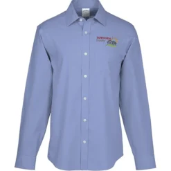 Brooks Brothers Stretch Pinpoint Spread Collar Shirt