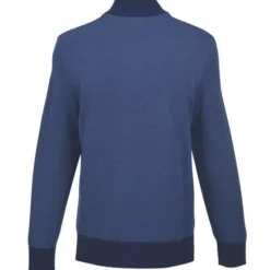 Brooks Brothers Washable Merino Birdseye 1/4-Zip Sweater