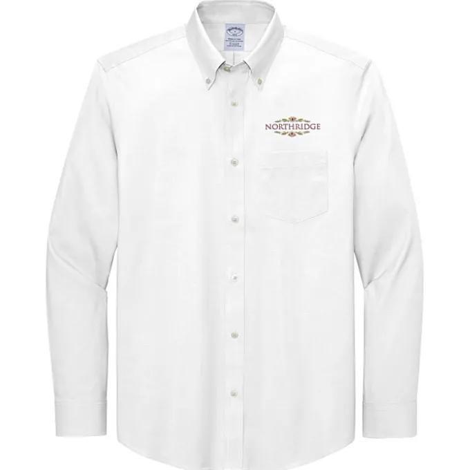Brooks Brothers Wrinkle Free Stretch Pinpoint Shirt - Men's