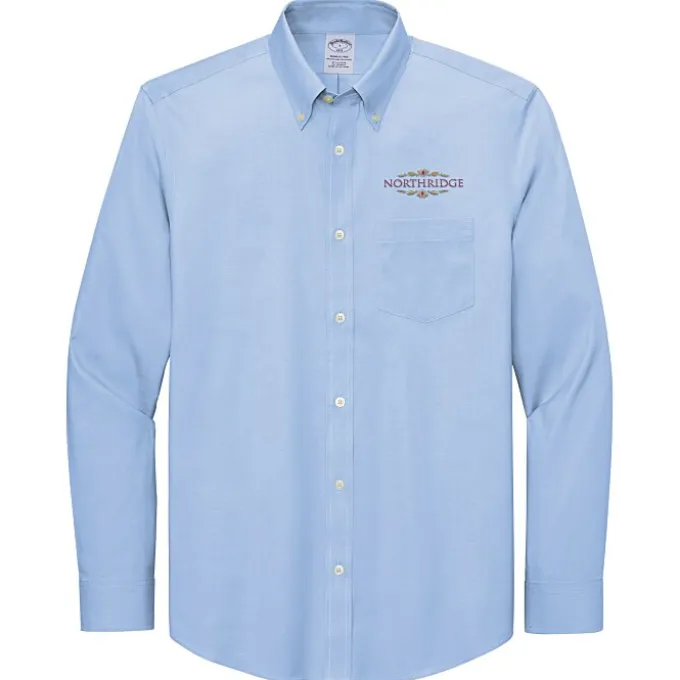 Brooks Brothers Wrinkle Free Stretch Pinpoint Shirt - Men's