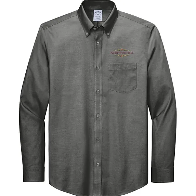 Brooks Brothers Wrinkle Free Stretch Pinpoint Shirt - Men's