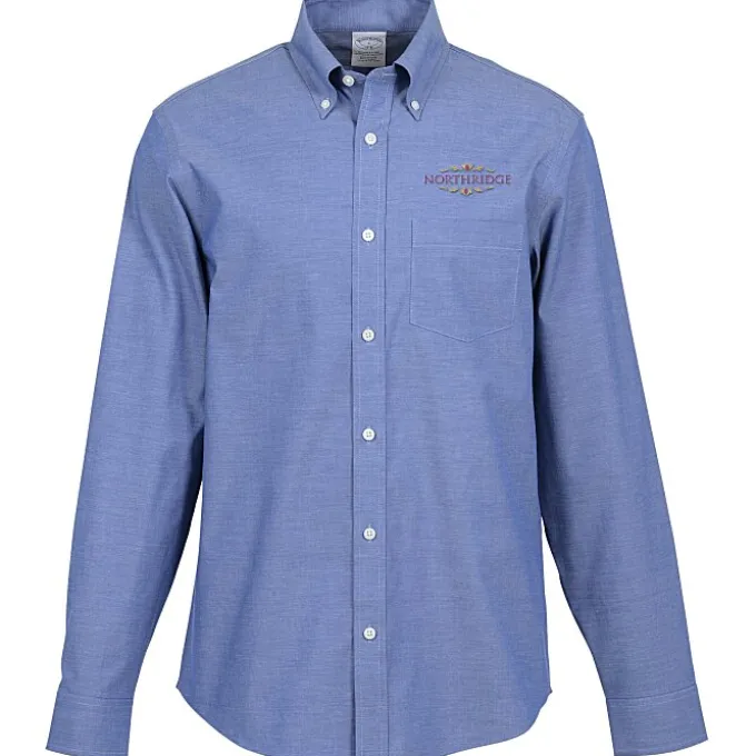 Brooks Brothers Wrinkle Free Stretch Pinpoint Shirt - Men's