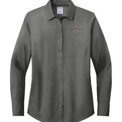 Brooks Brothers Wrinkle Free Stretch Pinpoint Shirt - Ladies'
