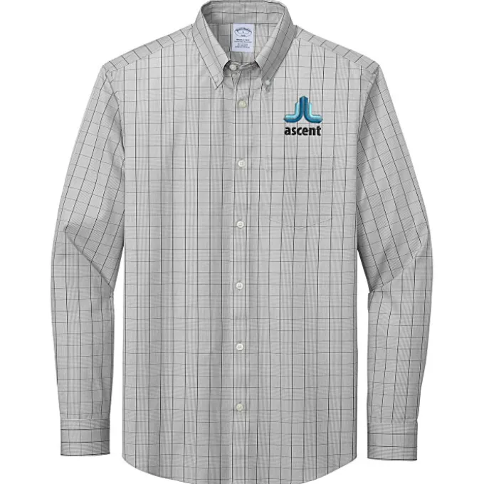 Brooks Brothers Wrinkle Free Stretch Patterned Shirt