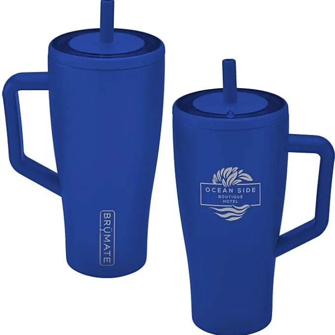 BruMate Era Vacuum Tumbler with Straw - 30 oz. - Laser Engraved