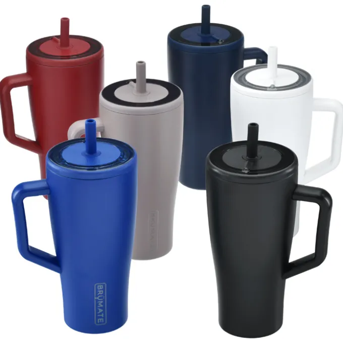 BruMate Era Vacuum Tumbler with Straw - 30 oz. - Laser Engraved