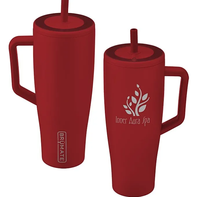 BruMate Era Vacuum Tumbler with Straw - 40 oz. - Laser Engraved