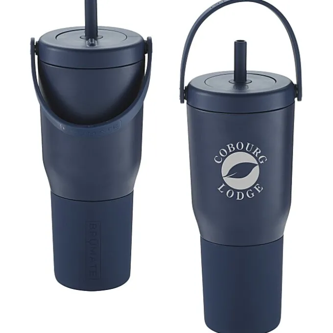 BruMate Resa Vacuum Tumbler with Straw- 35 oz. - Laser Engraved