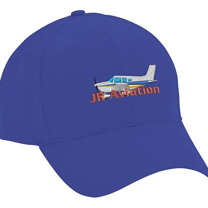 Brushed-Cotton 6-Panel Cap - Embroidered