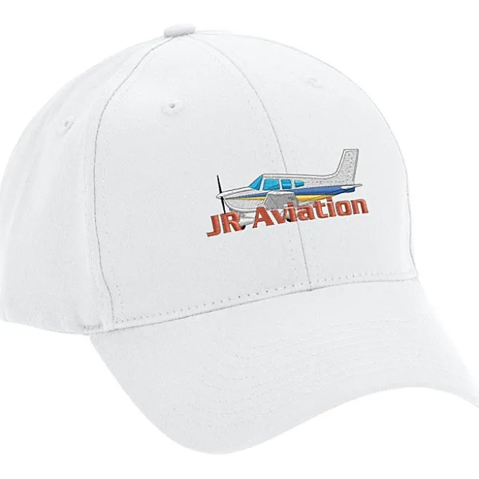 Brushed-Cotton 6-Panel Cap - Embroidered