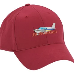 Brushed-Cotton 6-Panel Cap - Embroidered - 24 hr
