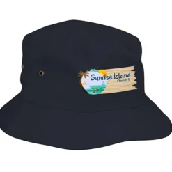 Brushed Cotton Twill Bucket Hat - Full Color