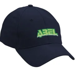 Brushed Cotton Twill Cap - Embroidered
