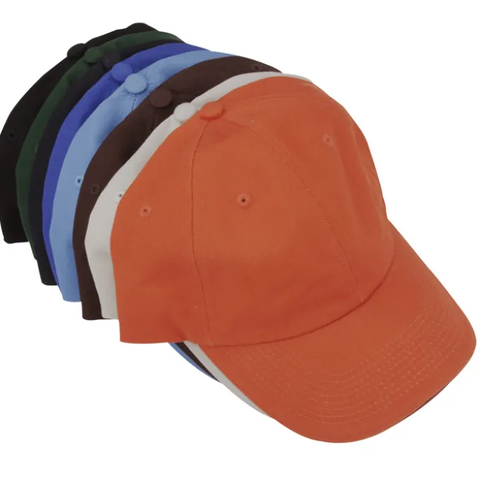 Brushed Cotton Twill Sandwich Cap - Solid