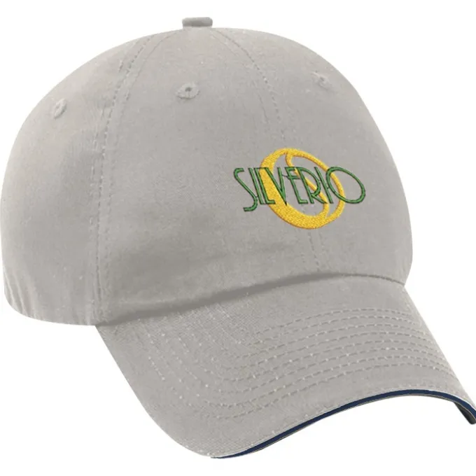 Brushed Cotton Twill Sandwich Cap - Solid