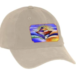 Brushed Cotton Unstructured Cap - Full Color