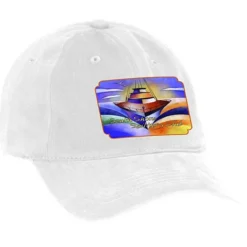 Brushed Cotton Unstructured Cap - Full Color
