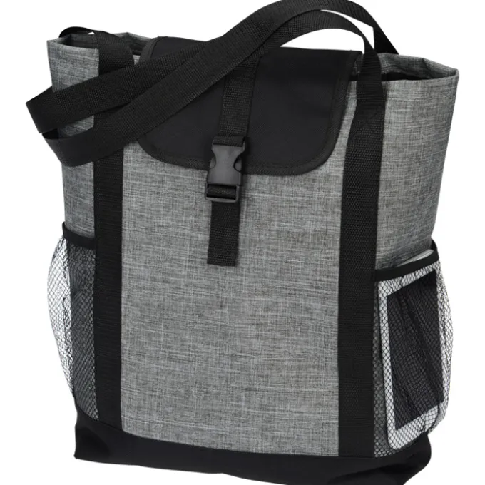 Buckle Tablet Tote - Embroidered
