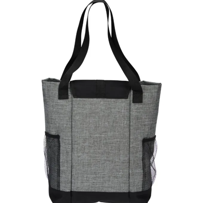 Buckle Tablet Tote - Embroidered