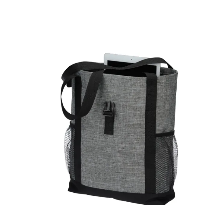 Buckle Tablet Tote - Embroidered