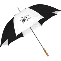 Budget-Beater Golf Umbrella - 60-inch Arc - 24 hr