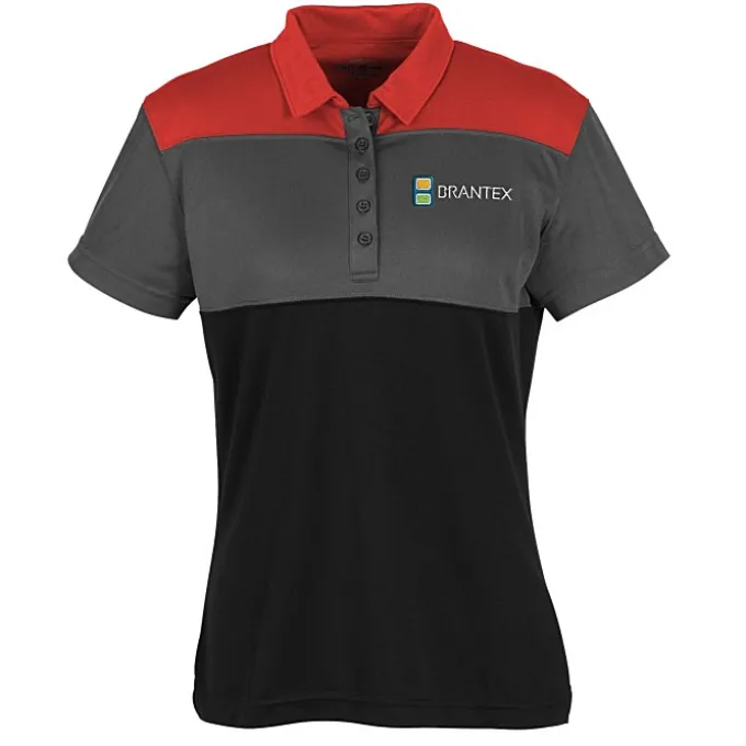 Buffalo Colorblock Performance Polo - Ladies' - 24 hr