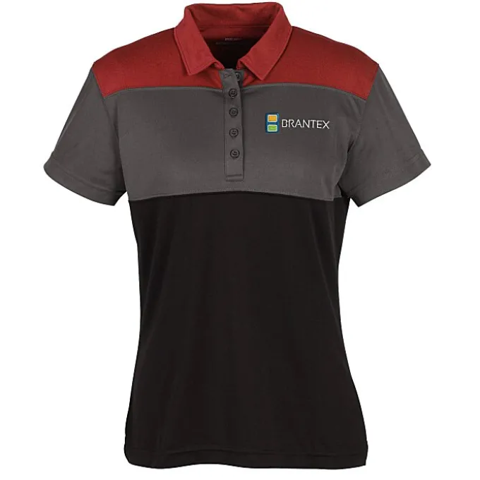 Buffalo Colorblock Performance Polo - Ladies' - 24 hr