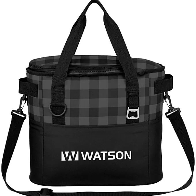 Buffalo Plaid Cooler Bag