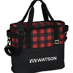 Buffalo Plaid Cooler Bag