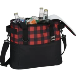 Buffalo Plaid Cooler Bag - 24 hr