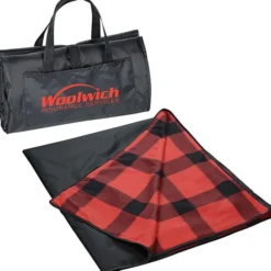 Buffalo Plaid Fleece Picnic Blanket