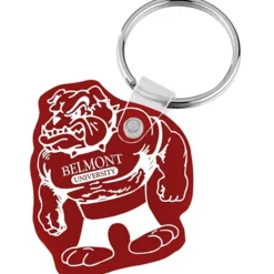 Bulldog Soft Keychain - Opaque