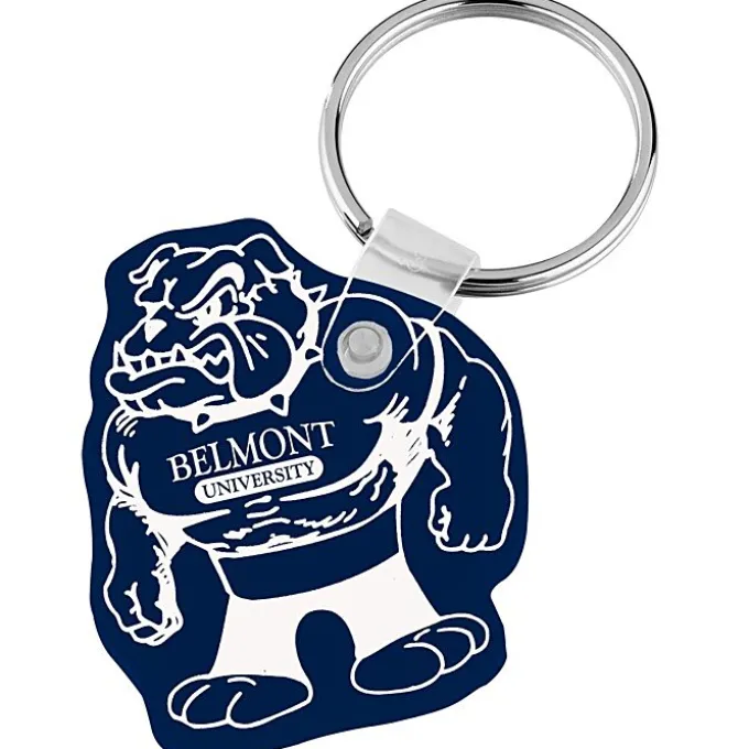 Bulldog Soft Keychain - Opaque