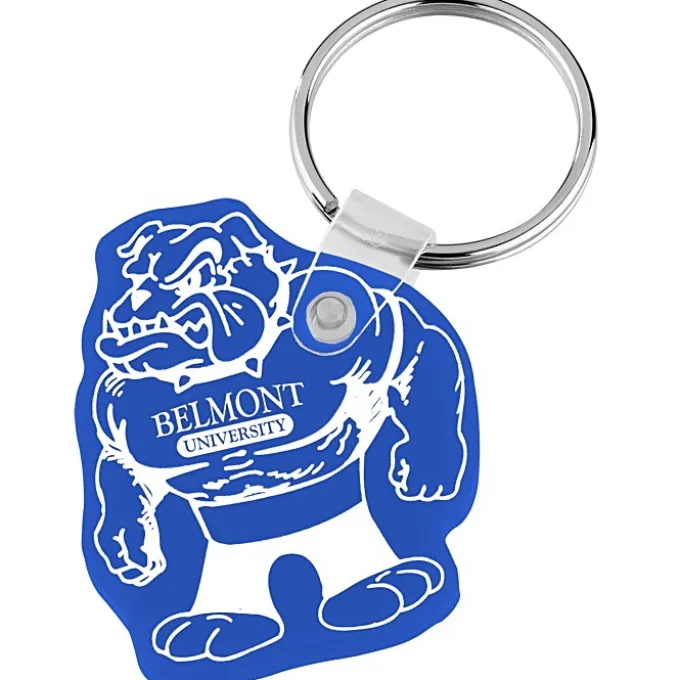 Bulldog Soft Keychain - Opaque