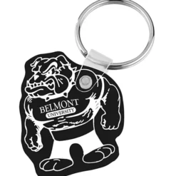 Bulldog Soft Keychain - Opaque