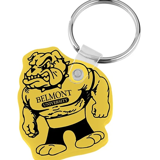 Bulldog Soft Keychain - Opaque