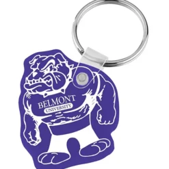 Bulldog Soft Keychain - Opaque