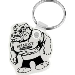 Bulldog Soft Keychain - Opaque