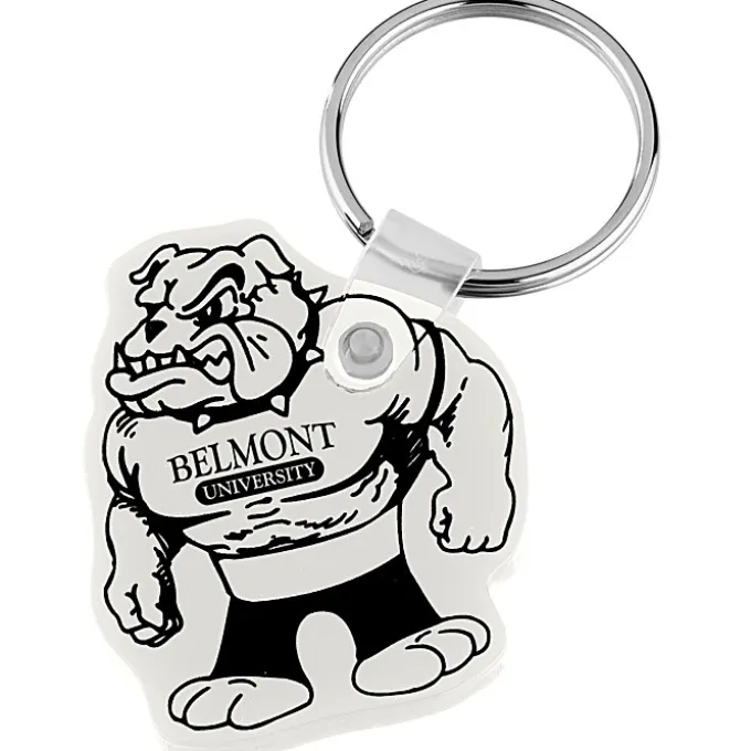 Bulldog Soft Keychain - Opaque
