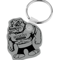 Bulldog Soft Keychain - Opaque